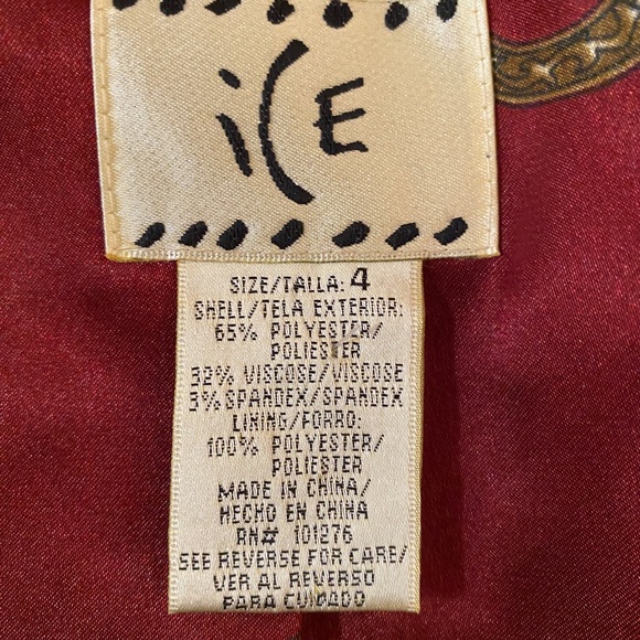 Mandarin Collar Fitted Blazer US 4 - perfect for office - Picture 3 of 8